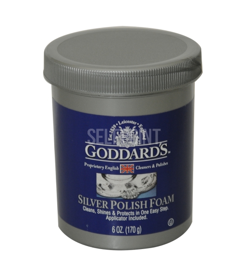 LOT OF 2 GODDARD'S 6 OZ SILVER POLISH FOAM / CLEANS, SHINES AND